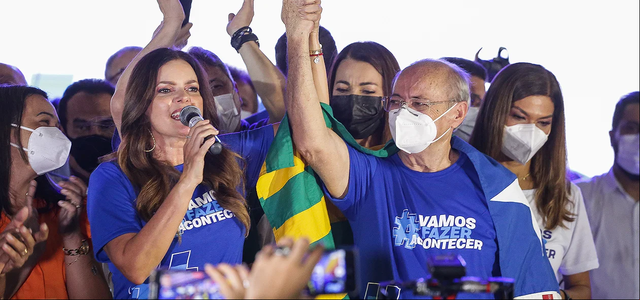 Iracema Portella e Sílvio Mendes