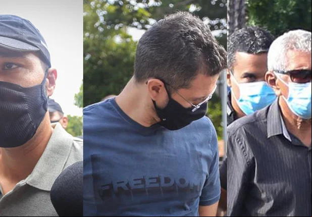 João Paulo de Carvalho, Guilherme de Carvalho e Francisco das Chagas Sousa