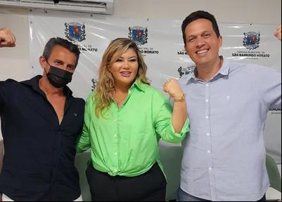 Samantha Cavalca, Major Diego e Demóstenes Ribeiro