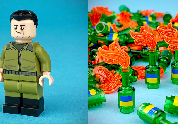 Lego Volodymyr Zelensky