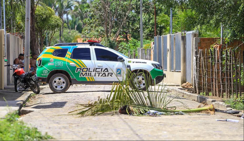 Local onde houve o linchamento