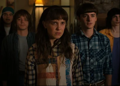 Eduardo Franco, Charlie Heaton, Millie Bobby Brown, Noah Schnapp, Finn Wolfhard