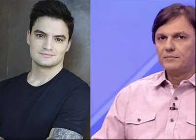 Felipe Neto e Mauro Cezar Pereira