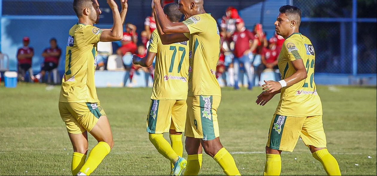 Time do Pacajus vibra com o gol