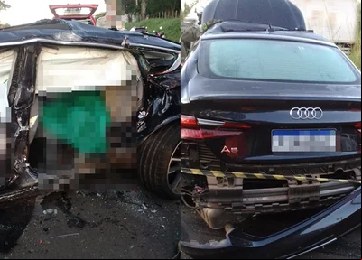 Acidente envolvendo carro de luxo deixa dois mortos na BR 343 em Teresina