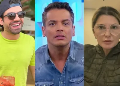 Matheus Baldi, Leo Dias e Antonia Fontenelle