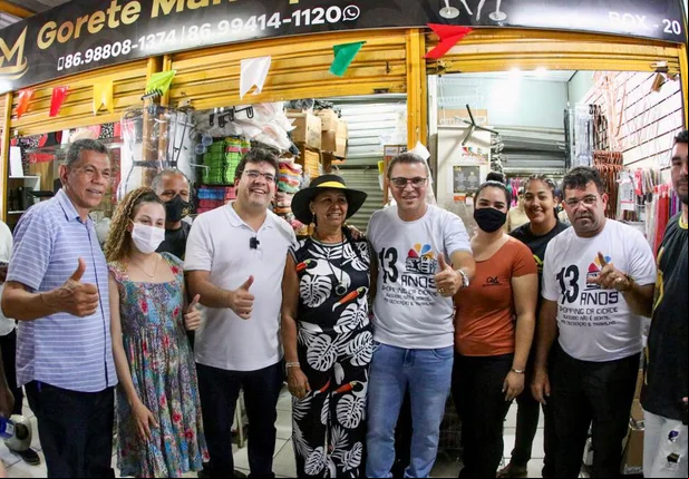 Rafael Fonteles visitou Shopping da Cidade