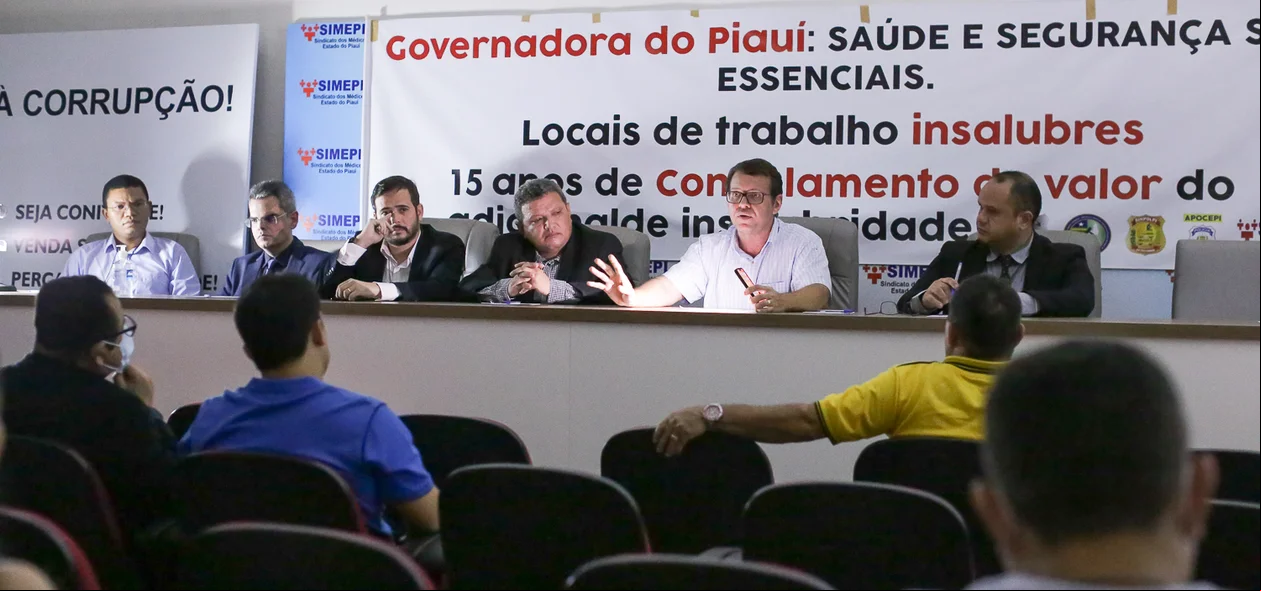 Reunião aconteceu no sindicado os médicos em Teresina