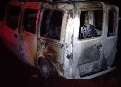 Doblo pegou fogo