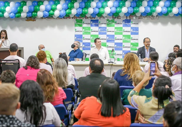 Evento do Podemos ocorreu no Plenarinho da Câmara de Vereadores de Teresina