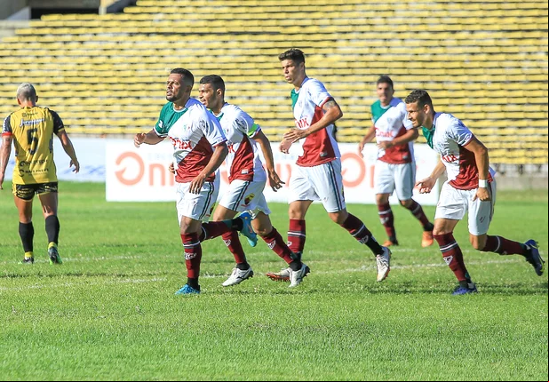 Gol foi bastante comemorado pela equipe do Fluminense-PI