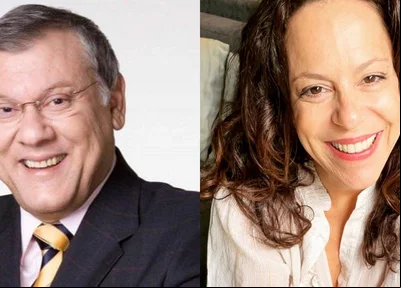 Milton Neves e Bebel Gilberto