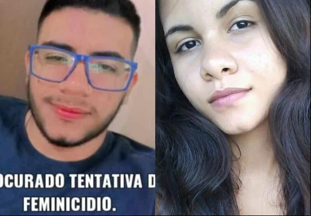 Tauan David Lima e Andressa Jaine