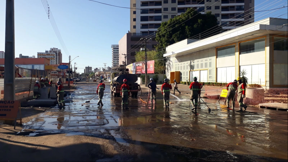 Trecho da Avenida Homero Castelo Branco é liberado para o trânsito