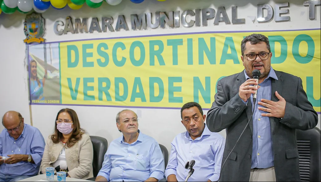 Venício do Ó discursa