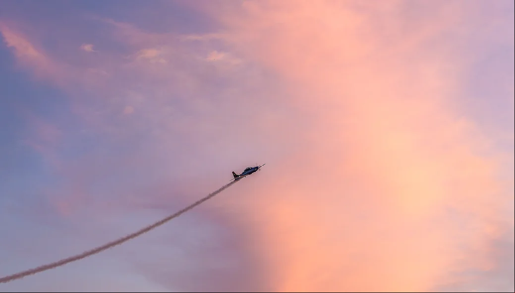 Avião da Esquadrilha da Fumaça