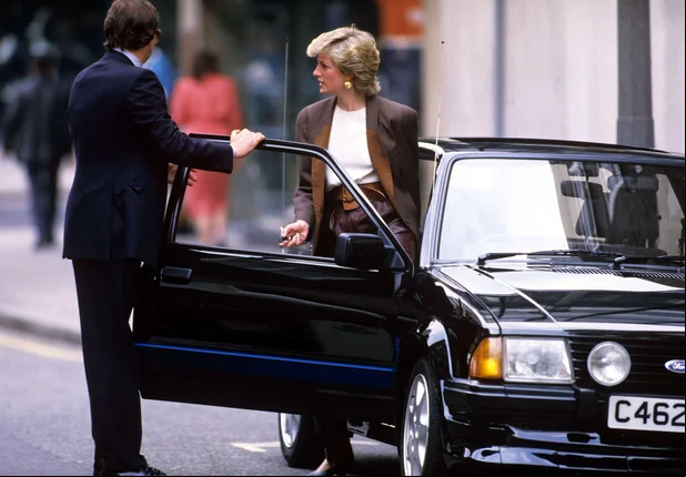 Carro da princesa Diana