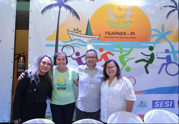 Dr. Hélio em evento da federação das Apaes