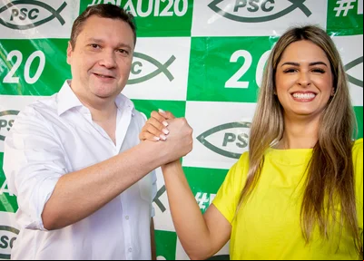 Fábio Sérvio e Gessy Fonseca tiverama a candidatura homologada nesta sexta na zona Leste de Teresina
