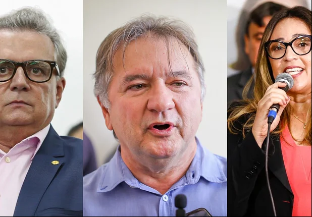 Flávio Nogueira, Merlong Solano e Rejane Dias