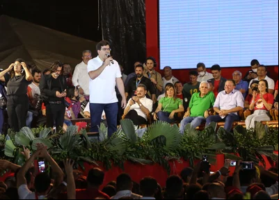 Rafael Fonteles em discurso