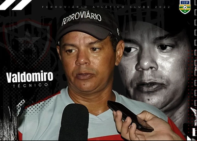 Valdomiro, técnico do Ferroviário