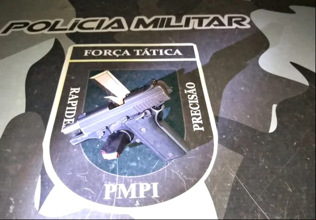 Arma de fogo apreendida