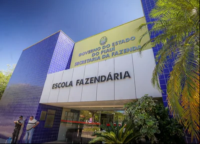 Prédio da Escola Fazendária em Teresina