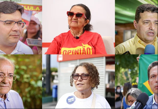 Seis candidatos ao Governo do Piauí