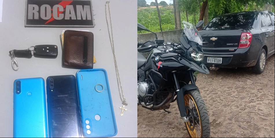 Apreensões feitas pela ROCAM em Teresina