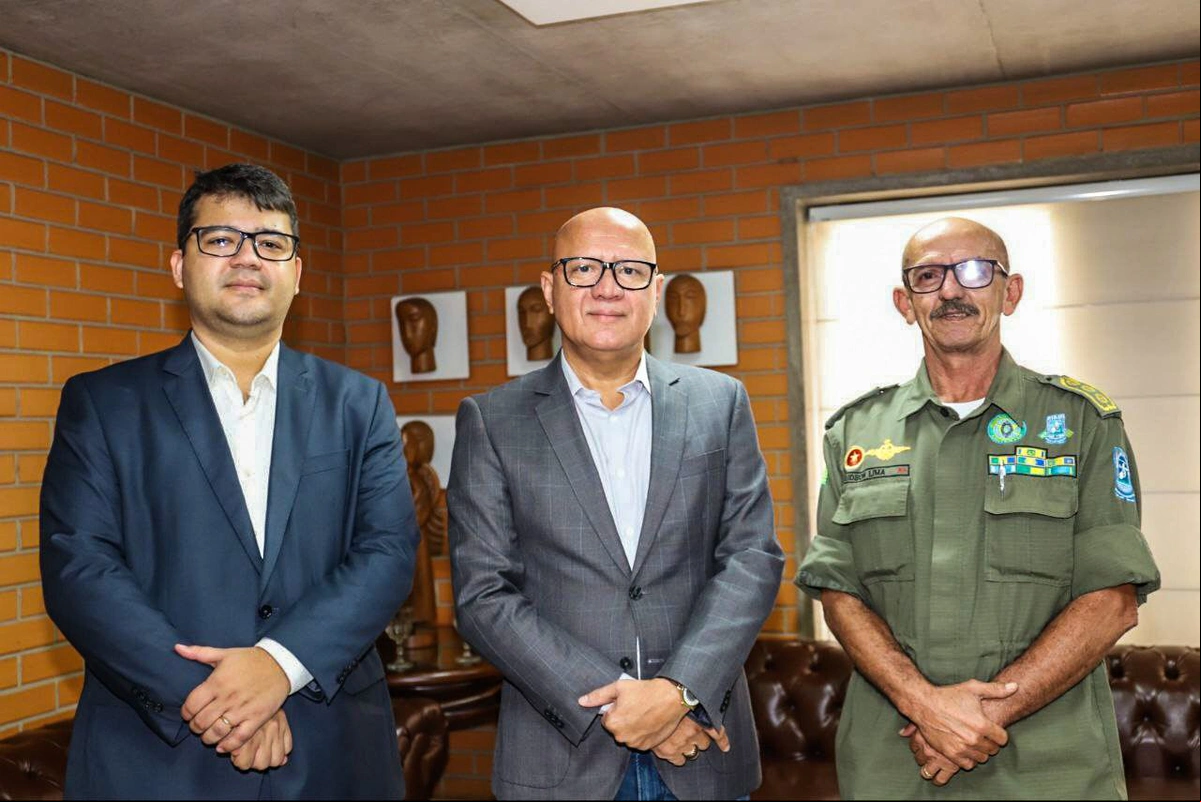 Chico Lucas ao lado de Franzé Silva