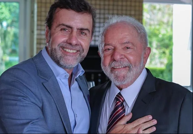 Marcelo Freixo e o presidente Lula