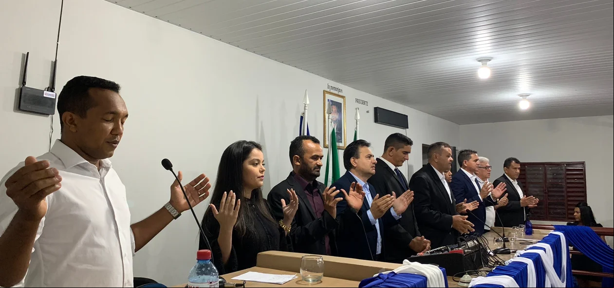 Solenidade de posse na Câmara de Jatobá