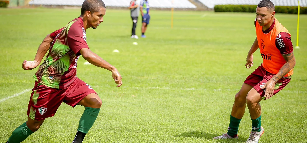Treino do Fluminense Pi