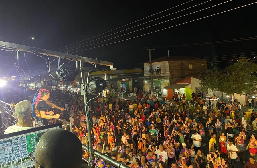 A noite foi marcada por muita diversão