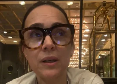 Atriz Gabriela Duarte em publicação no Instagram