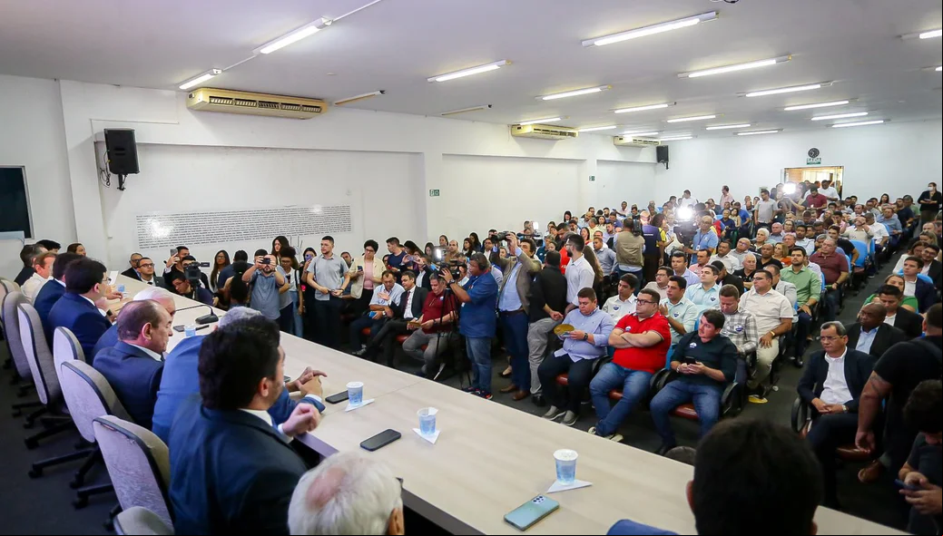 Auditório lotado