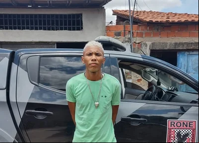 Jovem preso