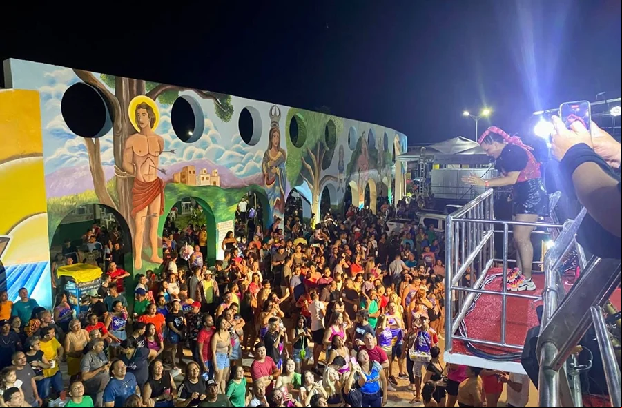 O evento não apenas atraiu a população local, mas também recebeu visitantes de outros estados.