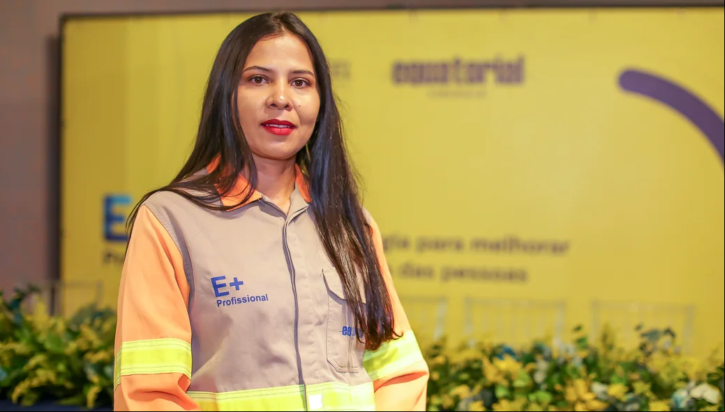 Patrícia, nova eletricista