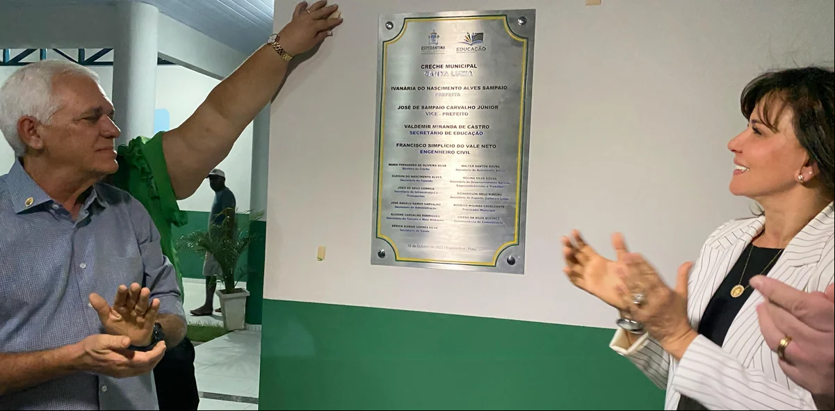 A nova estrutura educacional conta com um espaço amplo
