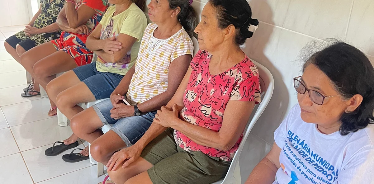 A Unidade Produtiva do Côco Babaçu das quebradeiras de coco recebeu a equipe do Social