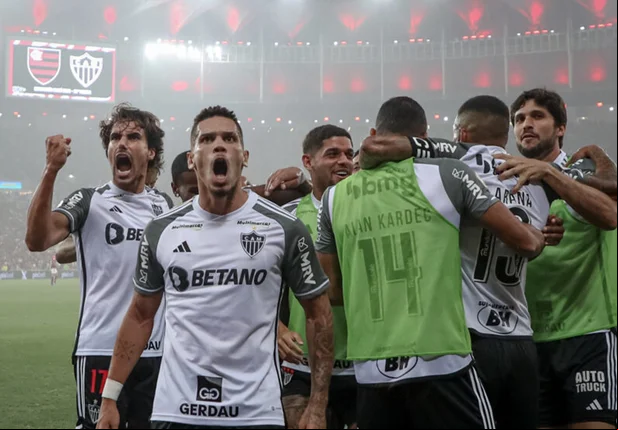 Atlético Mineiro venceu o Flamengo no Maracanã