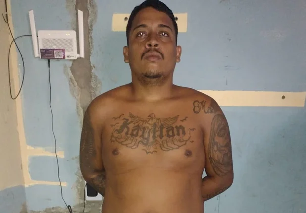 Membro do CV preso em Parnaíba