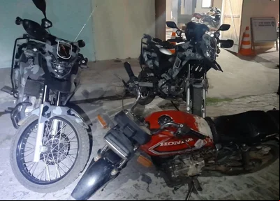 Motocicleta adulterada foi apreendida em Paulistana