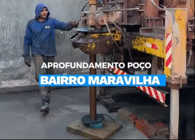 Prefeitura de Altos realiza mais um aprofundamento de poço