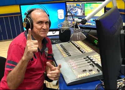 Radialista mais conhecido como Garelli, da Rádio Meio Norte FM