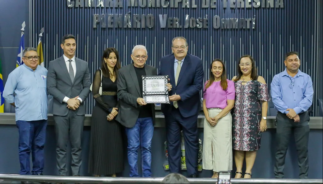 A honraria foi concedida por proposição do vereador Inácio Carvalho