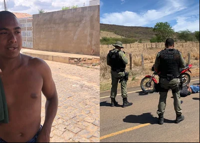 Criminoso conhecido com Ximbungo e o momento da prisão dele
