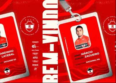 River anuncia mais dois defensores para o Campeonato Piauiense